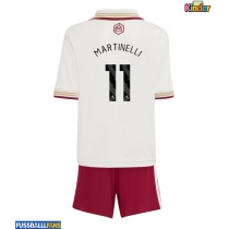 Arsenal Gabriel Martinelli #11 3rd trikot Kinder 2025-26 Kurzarm (+ Kurze Hosen)